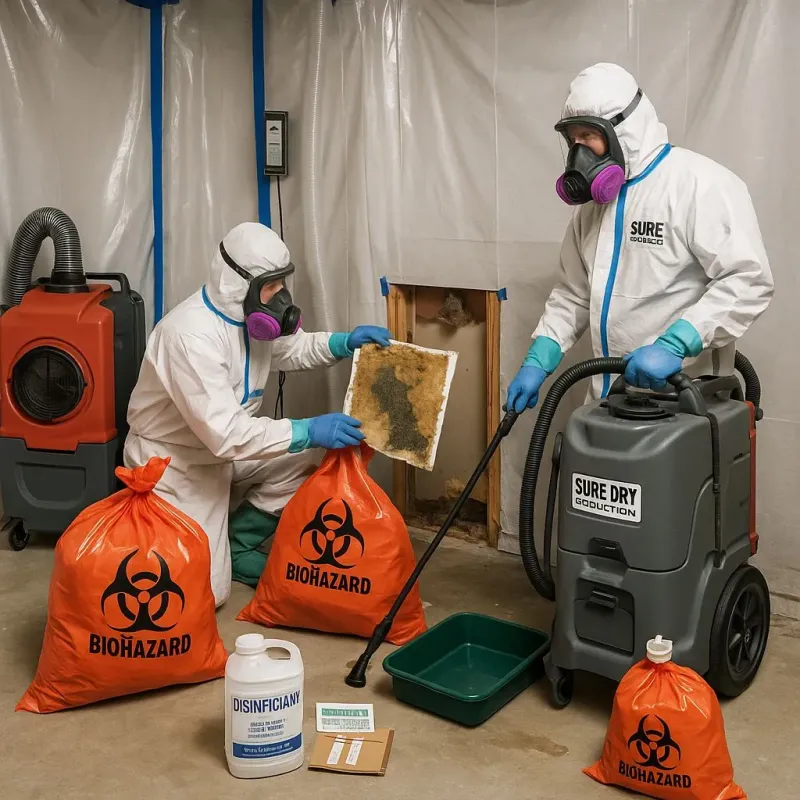 Contaminated Water Handling Protocols process in Forest Glen, MD