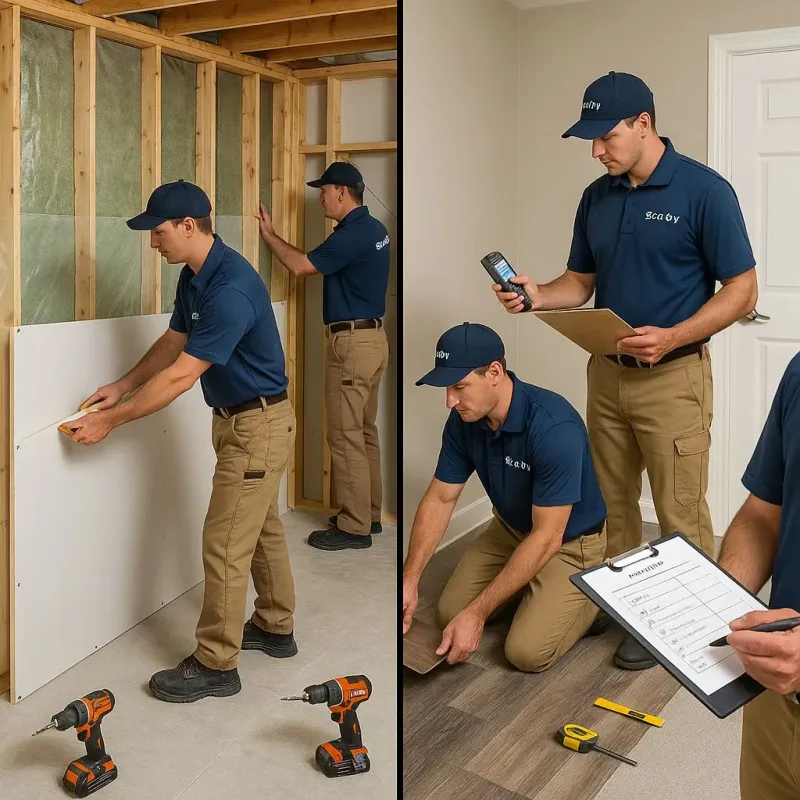 Repairs and Reconstruction process in Forest Glen, MD